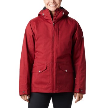 Columbia Mount Erie Interchange, Chamarras Rojos Para Mujer | 495280-LPK